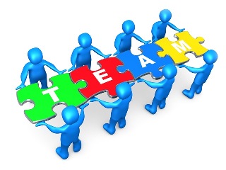 Clipart image team
